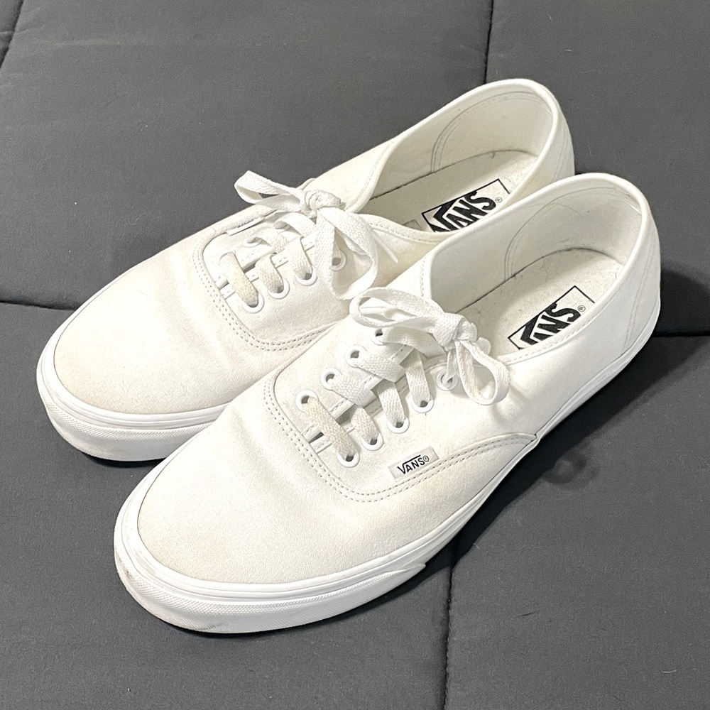 Vans Classic Authentic Men’s Sz 11 in Triple White EUC